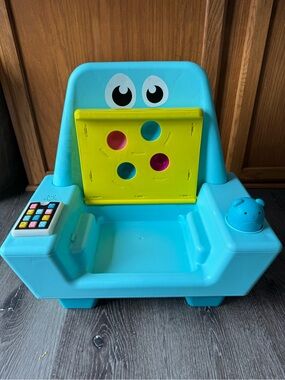 B Play Interactive Musical Blue Activity Chair